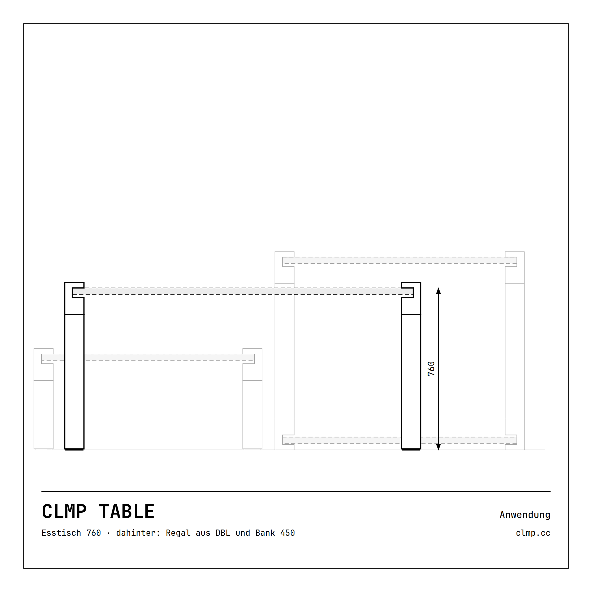 CLMP TABLE Anwendung
