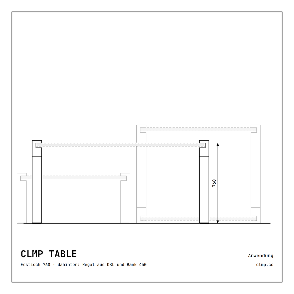 CLMP TABLE Anwendung