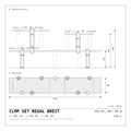 CLMP Set Regal Breit Werkzeichnung