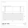 CLMP Set Tafel Werkzeichnung